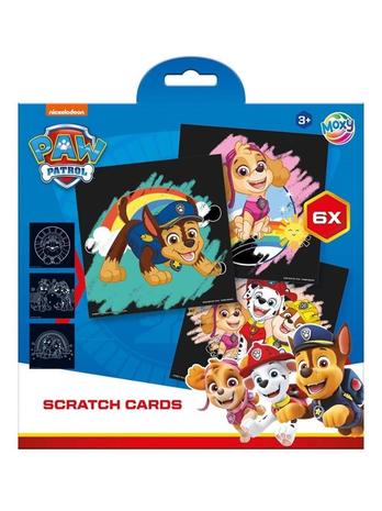 Creative Craft Group - Scratch Cards PAW Patrol Set 7pcs.