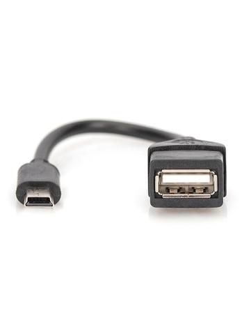 DIGITUS ASSMANN - USB cable - mini-USB Type B to USB - 20 cm