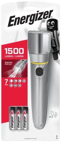 Energizer Vision HD Metal 6AA - 1500 Lumens taskulamppu
