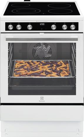 Electrolux LKR66041NW, keraaminen liesi
