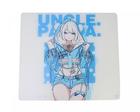 Uncle Panda Blue Glass Mousepad, pelihiirimatto