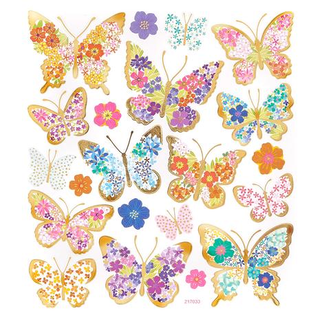 DPC perhoset tarra-arkki 10x24cm