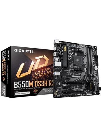 Gigabyte B550M DS3H R2 mATX-emolevy