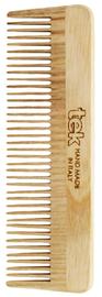 Tek Small Wooden Beard Comb With Fine Teeth