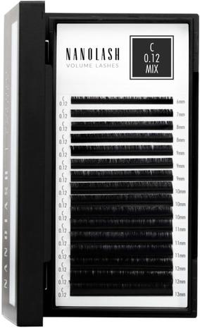 Nanolash Volume Lashes 0.12 C 6-13 mm