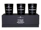 Victor Vaissier Bougie parfumée 3-set 70g (Héliotrope, Écarlate,