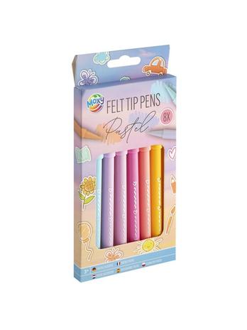 Creative Craft Group Felt-tip pens Pastel 8 pcs.