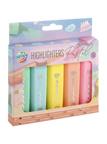 Creative Craft Group Highlighters Pastel 5 pcs.