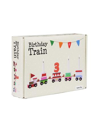 Barbo Toys Birthday Train with Scandinavian Flags