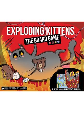 Exploding Kittens the Board Game peli