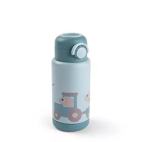 Done by Deer - Insulated bottle Tiny farm - Blue - 340 ml
