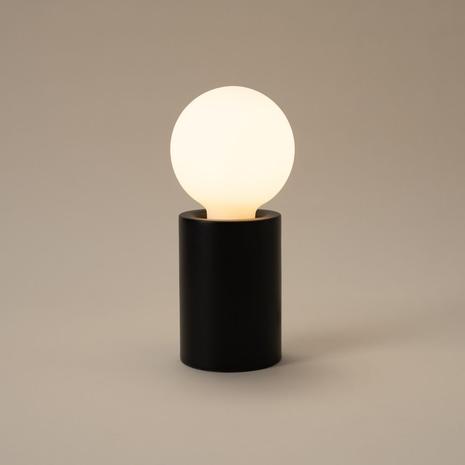 Northlight Deco Pöytävalaisin musta metalli, E27
