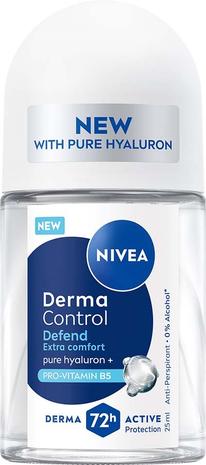 NIVEA Antiperspirant Mini Deo Derma Control Defend Roll On 25 ml