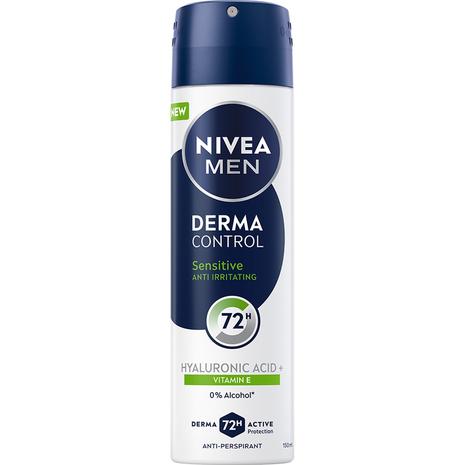 NIVEA Antiperspirant Deo Spray Derma Control Sensitive - 150 ml