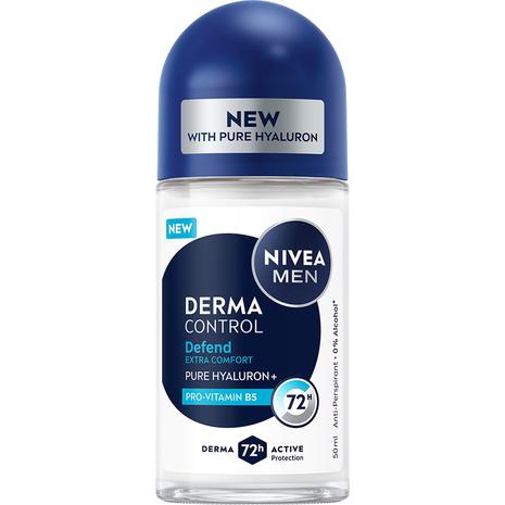 NIVEA Antiperspirant Deo Derma Control Defend Roll On - 50 ml