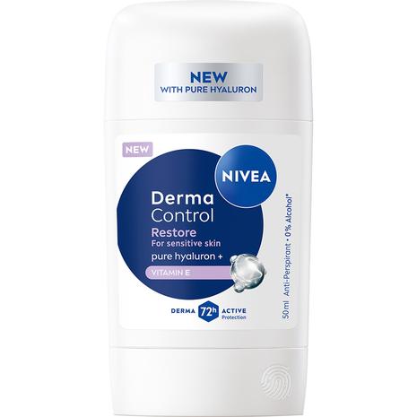 NIVEA Antiperspirant Deo Stick Derma Control Restore Sensitive - 50 ml