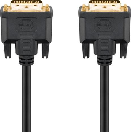 Pro DVI-I DL Cable - Musta - 2m