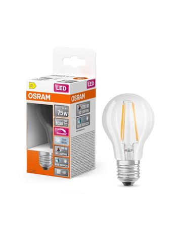 Osram LED-lamppu Comfort Standard 7.5W/940 (75W) Clear Dimmable E27
