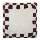 House Doctor Chess tyynynpäällinen Ruskea off-white, 50x50 cm
