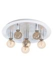 EGLO PASSANO CEILING 5L WHITE/SILVER
