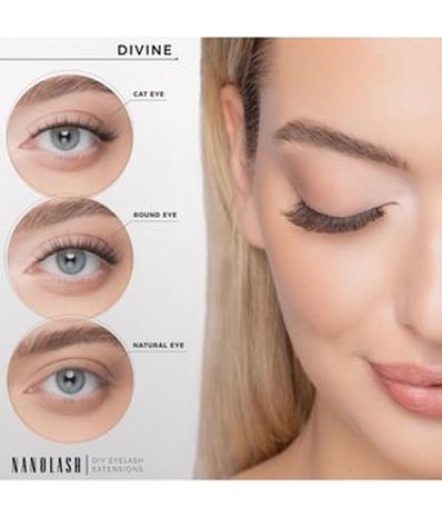NANOLASH Diy Starter Kit Divine Ripset 1 kpl