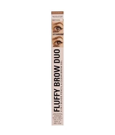 REVOLUTION Fluffy Brow Filter Duo Kulmakynä 1 ml Medium Brown