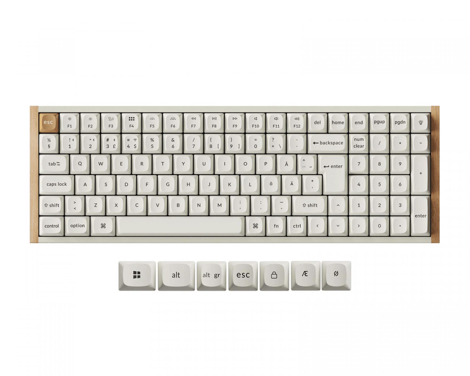 Keychron K4 HE SE langaton näppäimistö, Purple Magnetic kytkimet, musta