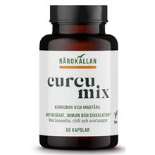 Närokällan CurcuMix 60 kapselia – kuva 1/1