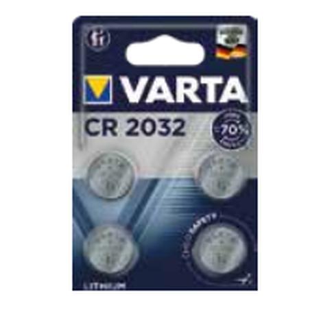 Varta â€“ CR2032 Lithium Coin 4 Pack (6032101404)