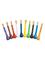 Colorations - Easy-Grip Paint Brushes 10 pcs. – kuva 1