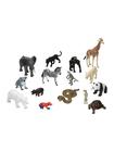 Mojo Wildlife Animals School Package 15pcs.