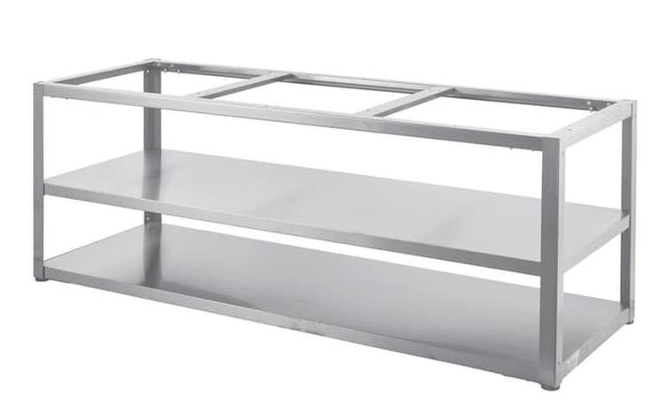Nordic Line Ruostumaton - Ulkokeittiö Perusmoduuli 180 cm (3 moduulia)