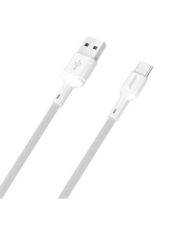 Dudao L9T 5A USB-A - USB-C Cable 1m - White – kuva 1/4