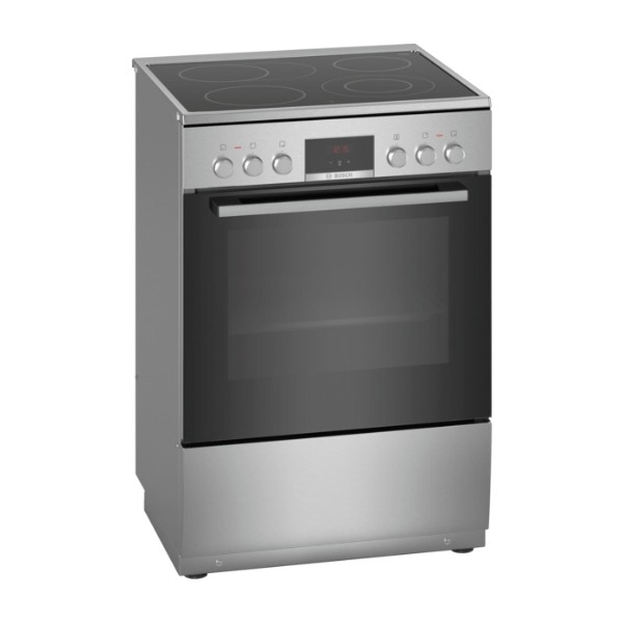 Bosch HKR39A250U Serie 4 keraaminen liesi, teräs