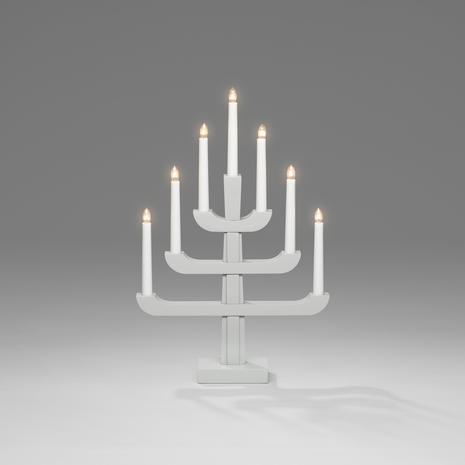 LED-Kynttelikkö Konstsmide Harmaa 50 cm – kuva 4/4