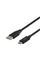 DELTACO HI-SPEED black USB-C to USB-A – kuva 3