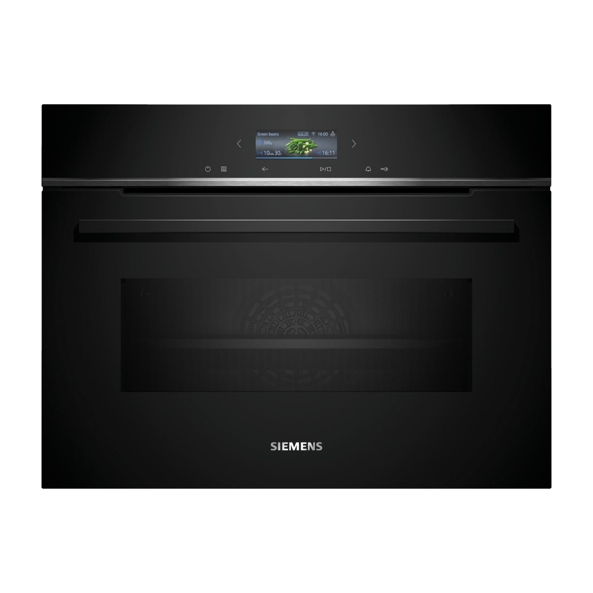 Siemens iQ700 (CM724G1B1) yhdistelmäuuni, musta