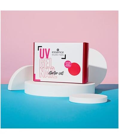 essence studio nails UV GEL NAIL Starter Set Kynsilakkasetti 1 kpl Nr. 01 - Red