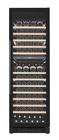 Cavin Arctic Collection 151D Full Glass Black, viinikaappi