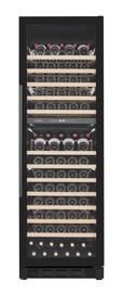 Cavin Arctic Collection 151D Full Glass Black, viinikaappi