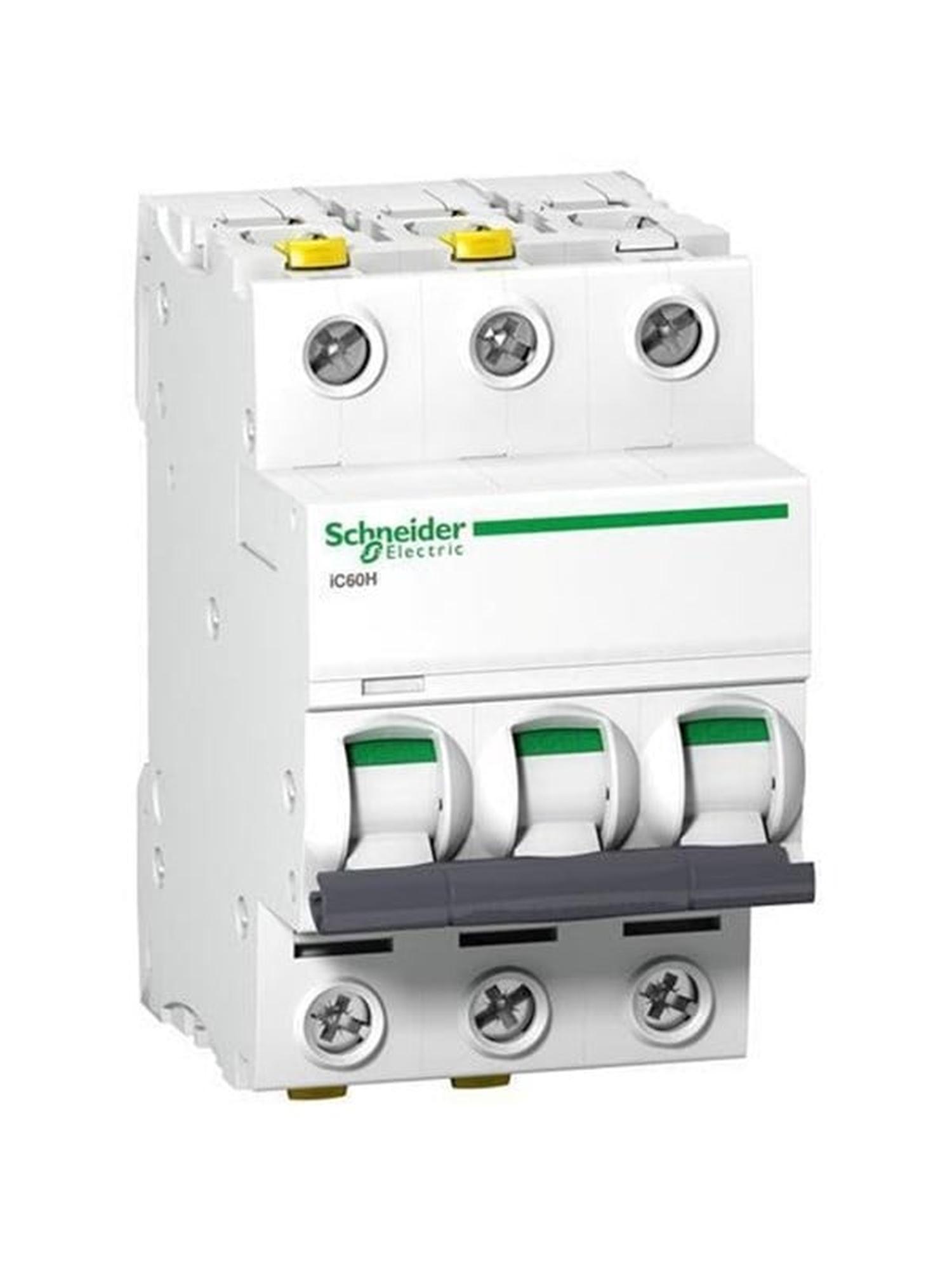 Schneider Electric Acti9 ic60h 3p 40a C miniature circuit B