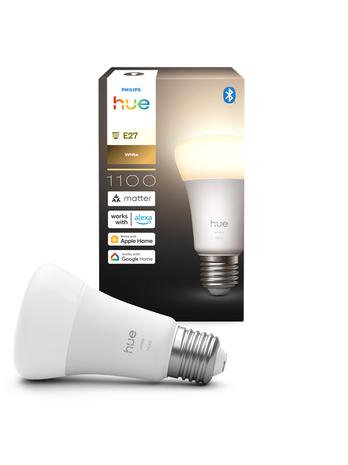 Philips Hue LED-älylamppu, White, E27, 1100 lm