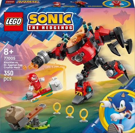 LEGO Sonic 77005 Knuckles vastaan Dr. Eggman ja Egg Crusher ?robotti