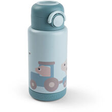 Done by Deer - Insulated bottle Tiny farm - Blue - 340 ml