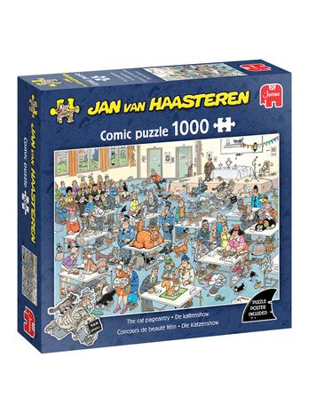 Jan van Haasteren The cat pageantry (1000) – kuva 1/2