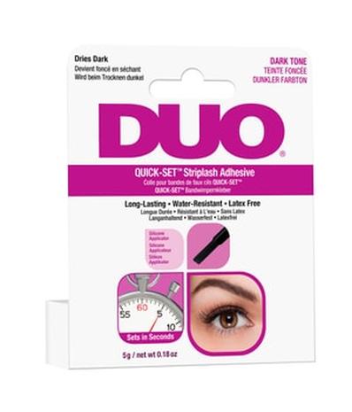 DUO Quick-Set Striplash Adhesive -ripsiliima 5g, Dark