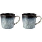 Denby Halo Heritage Muki 2 Kpl:n Pakkaus - Kahvikupit Kivitavara Valkoinen - 199040101