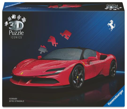 Ravensburger Ferrari Stradale 3D Puzzle, 108pc 3D Palapeli