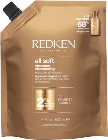 Redken All Soft Shampoo Refill – kuva 3/8