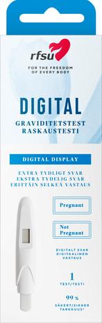 RFSU Graviditetstest Digital 1 kpl